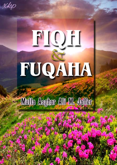 Fiqh And Fuqaha by Mullah Asghar Ali M. Jaffer