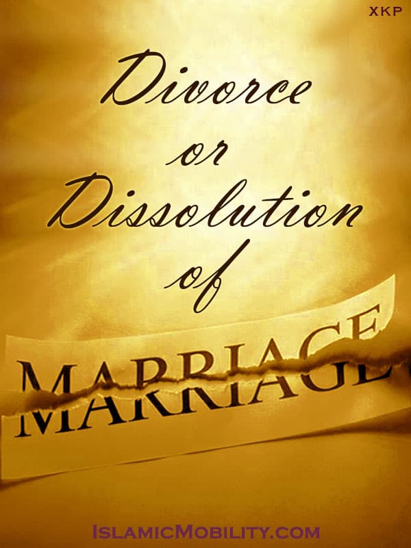 Divorce Or Dissolution Of Marriage by Unknown